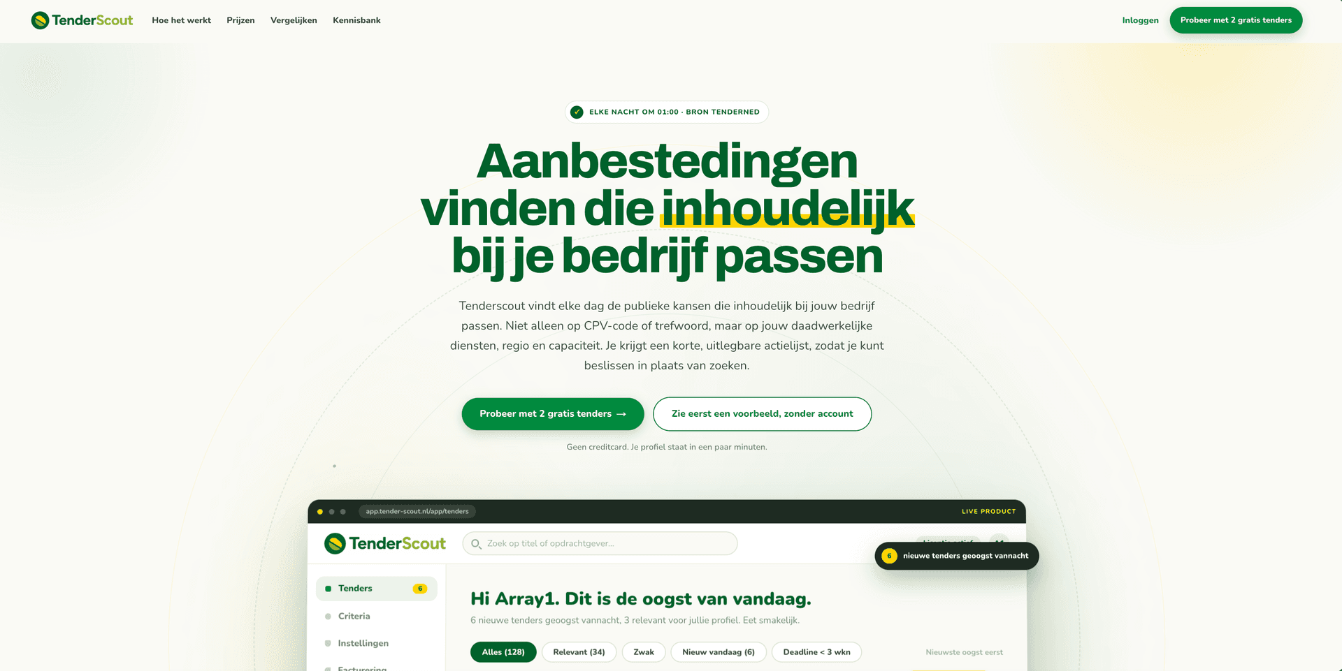 TenderScout Aanbestedingen