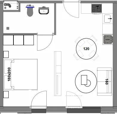 2D bouwtekening als input voor interieurvisualisatie